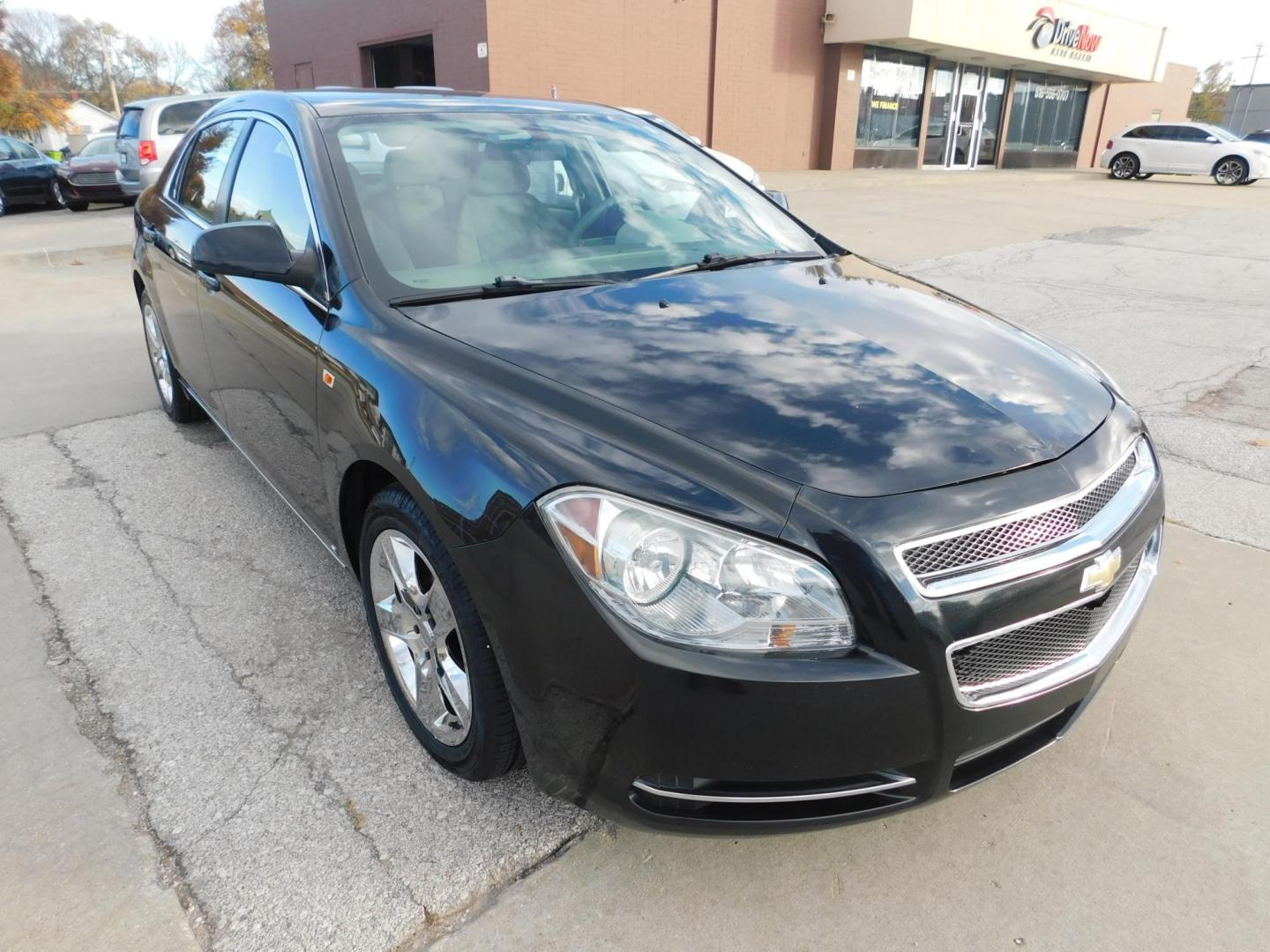 2008 BLACK Chevrolet Malibu LT1 (1G1ZH57B18F) with an 2.4L L4 DOHC 16V engine, 4-Speed Automatic Overdrive transmission, located at 2121 Burlington St, North Kansas City, MO, 64116, (816) 556-0707, 39.144707, -94.581978 - Photo#8