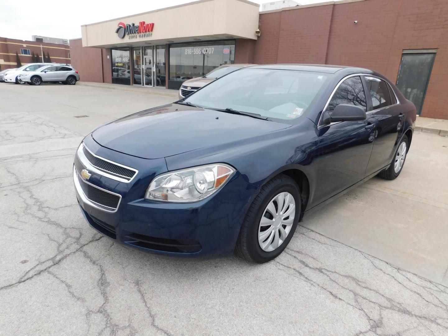 2011 BLUE Chevrolet Malibu LS (1G1ZB5E12BF) with an 2.4L L4 DOHC 16V engine, 4-Speed Automatic transmission, located at 2121 Burlington St, North Kansas City, MO, 64116, (816) 556-0707, 39.144707, -94.581978 - Photo#0