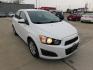 2016 WHITE Chevrolet Sonic LT Auto Sedan (1G1JC5SH1G4) with an 1.8L L4 DOHC 24V engine, 6A transmission, located at 2121 Burlington St, North Kansas City, MO, 64116, (816) 556-0707, 39.144707, -94.581978 - Photo#9