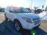 2013 WHITE Ford Explorer XLT 4WD (1FM5K8D85DG) with an 3.5L V6 DOHC 24V engine, 6-Speed Automatic transmission, located at 2121 Burlington St, North Kansas City, MO, 64116, (816) 556-0707, 39.144707, -94.581978 - Photo#11