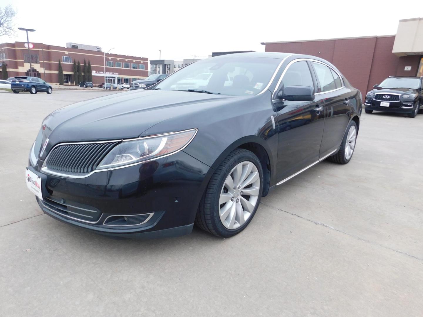 2013 BLACK Lincoln MKS AWD (1LNHL9EK8DG) with an 3.5L V6 DOHC 24V engine, 6-Speed Automatic transmission, located at 2121 Burlington St, North Kansas City, MO, 64116, (816) 556-0707, 39.144707, -94.581978 - Photo#0