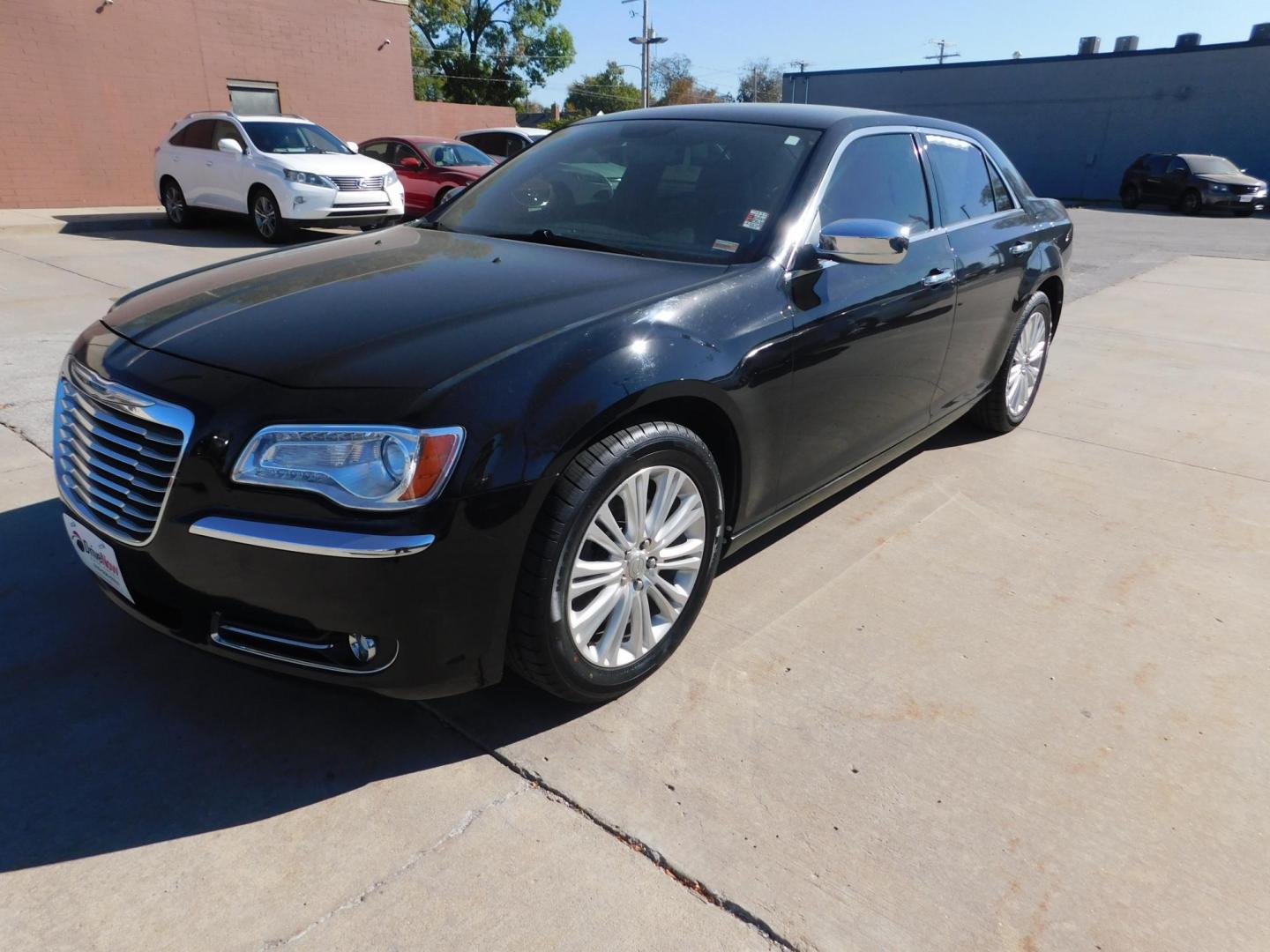 2013 BLACK Chrysler 300 C AWD (2C3CCAKG9DH) with an 3.6L V6 SOHC 24V engine, 5-Speed Automatic transmission, located at 2121 Burlington St, North Kansas City, MO, 64116, (816) 556-0707, 39.144707, -94.581978 - Photo#0