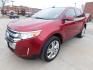 2014 RED Ford Edge Limited AWD (2FMDK4KCXEB) with an 3.5L V6 DOHC 24V engine, 6-Speed Automatic transmission, located at 2121 Burlington St, North Kansas City, MO, 64116, (816) 556-0707, 39.144707, -94.581978 - Photo#0