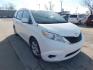 2014 WHITE Toyota Sienna LE FWD 8-Passenger V6 (5TDKK3DC4ES) with an 3.5L V6 EFI DOHC 24V engine, 5-Speed Automatic transmission, located at 2121 Burlington St, North Kansas City, MO, 64116, (816) 556-0707, 39.144707, -94.581978 - Photo#10