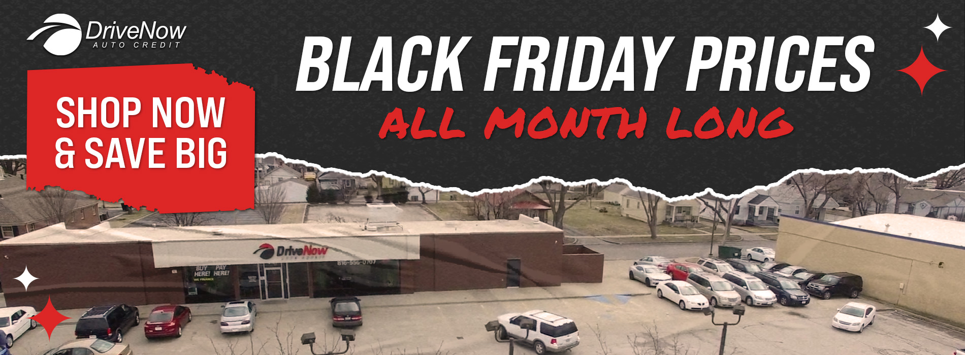 Drive Now Auto Credit - Black Friday Prices