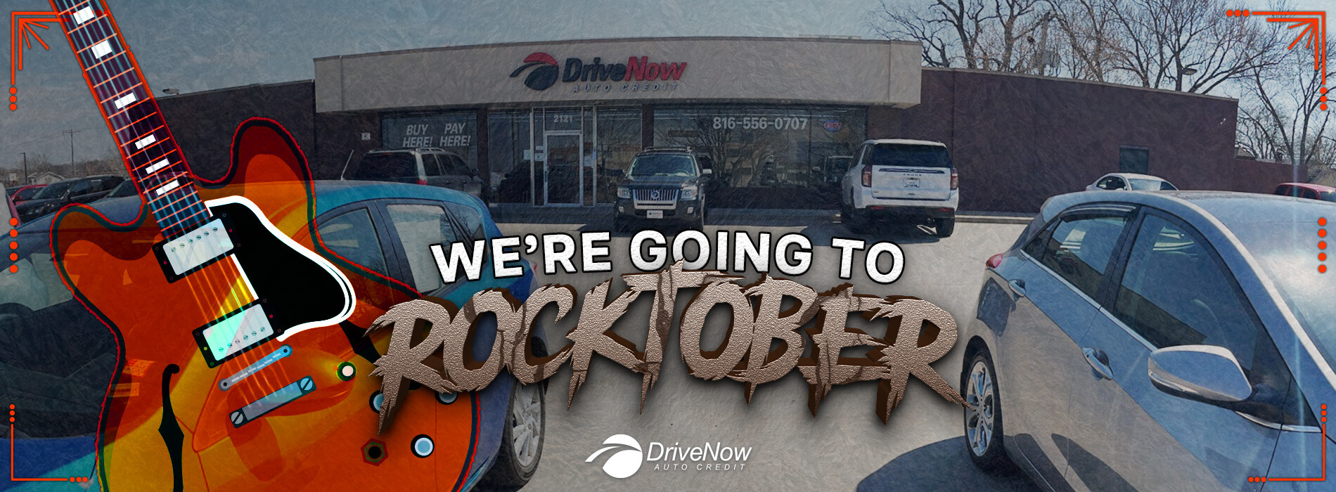 Drive Now Auto Credit - Rocktober Sales Event